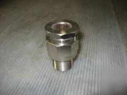 New 4 sure-fit stainless steel compression adapters