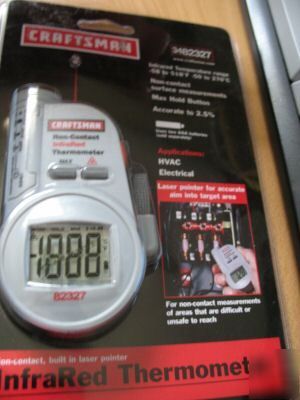 New craftsman infrared thermometer w/ laser pointer 