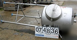 Used: apv deaerator tank, 160 gallon, stainless steel,