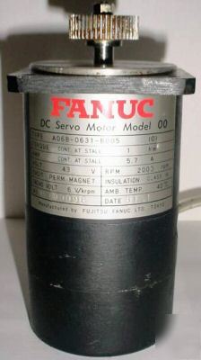 Fanuc dc servo motor model 00 for elox wire edm /others