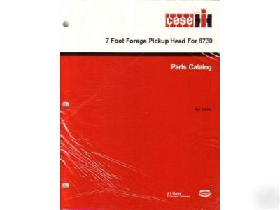 Case ih 8750 forage pickup head parts catalog manual