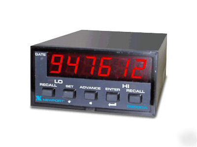 New port elect. P6010-FP1 6-digit freq/tach/totalizer