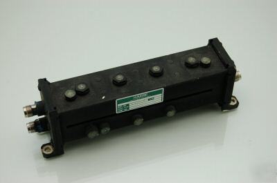 Wavecom coaxial to waveguide filter w/ tnc connectors 