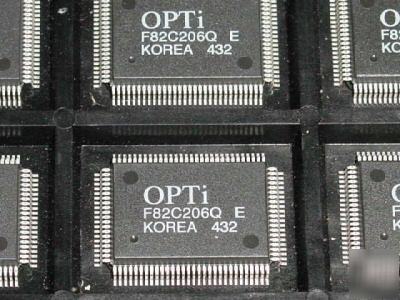 10 pcs. opti# F82C206Q, qfp package