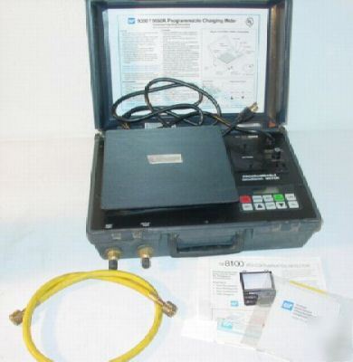 Tif 9050 programmable freon refrigerant charging meter