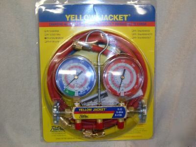 R410A *yellow-jacket 2-valve r-22,r-404A &w/60