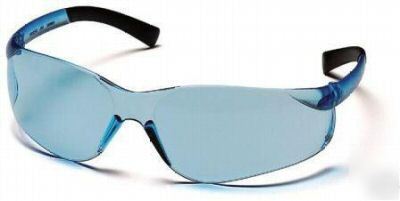 3 pyramex ztek infinity blue antifog sun& safetyglasses