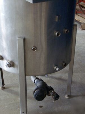 80 gallon 316 stainless steel mixer tank