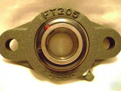 New (2) peer 2 bolt flange bearings ft-205 1