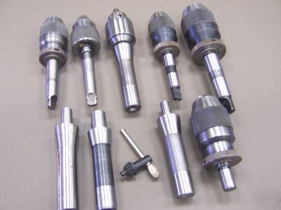 Albrecht/jacobs misc. drill chucks, big lot, R8