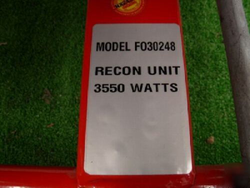 Briggs & stratton model F030248 3550 watt gas generator