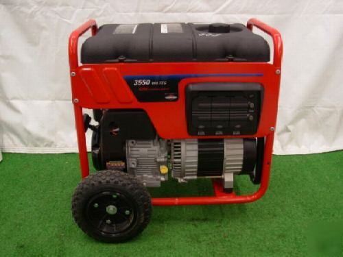 Briggs & stratton model F030248 3550 watt gas generator