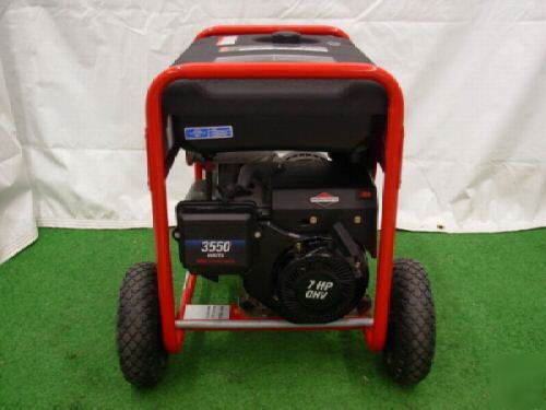 Briggs & stratton model F030248 3550 watt gas generator