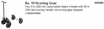 Miller 041580 no. 19 running gear