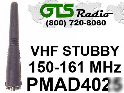Motorola PMAD4025 vhf stubby antenna for HT1250