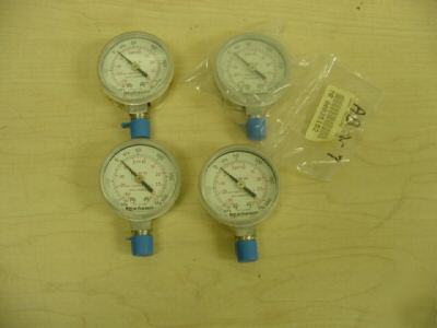 New (4) matheson 63-2204 pressure gas gauge. =