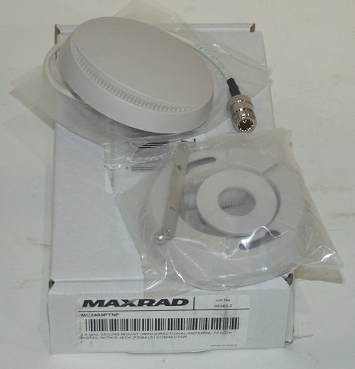 New maxrad 2.4 ghz ceiling mt omni-directional antenna