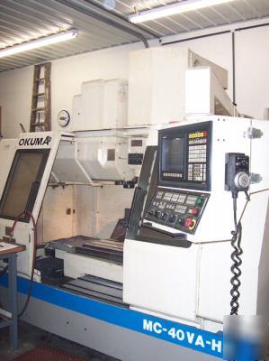 Okuma mc-40VA-hs cnc vertical machining center