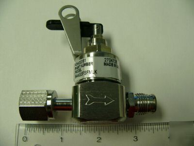 Parker veriflo 944G toggle diaphragm valve - lot of 4
