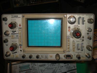 Tektronix 465 100MHZ dual trace oscilloscope