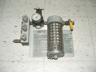 3M compressed air filter & regulator panel w-2806