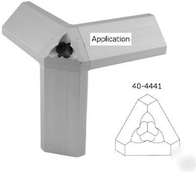 8020 t slot aluminum tri corner connector 40S 40-4441 n