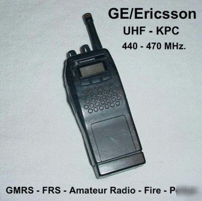 Ge/ericsson - uhf kpc - gmrs - frs - ham radio