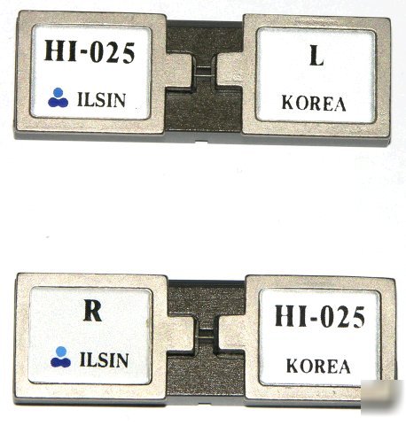 Ilsin hi-025 fiber holder pair fusion splicer