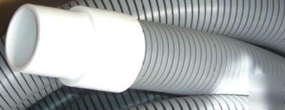 New 50' vac hose grey 2