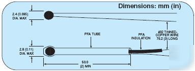 Omegaâ€™s precision 44000 series thermister element 44031