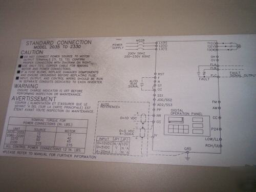 York air modulator control unit model 2035