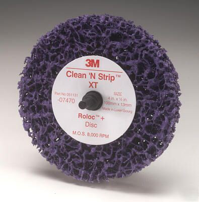 3M roloc + clean & strip xt disc purple 4