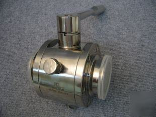 Hygienic stainless steel ball valve 2.5