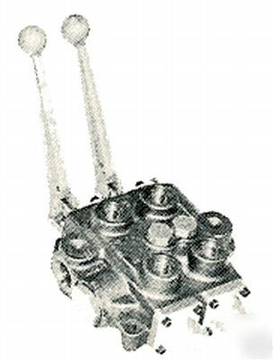 New 2 spool hydraulic valve with float position ( )