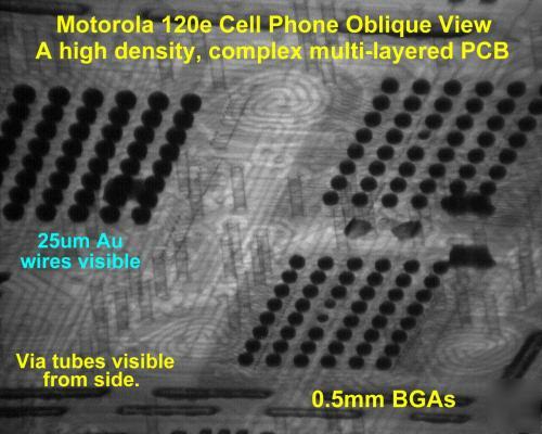 New real-time microfocus x-ray machine pcb qfp bga tube