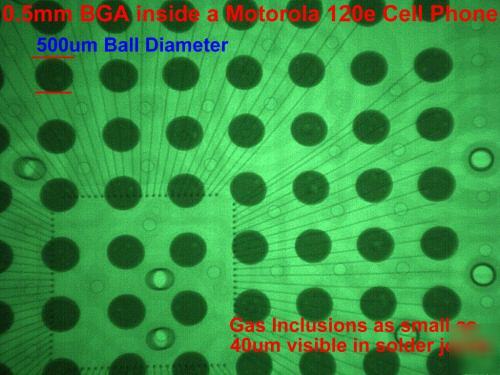 New real-time microfocus x-ray machine pcb qfp bga tube