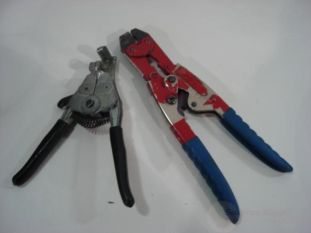 Electrical wire stripper & crimper tools