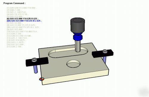 Kipwareedu-m - cnc training software - milling