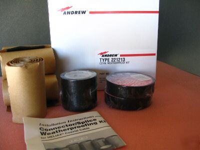 New andrew 221213 connector/splice weatherproofing kit