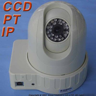 Pan tilt sony ccd + audio ip safe security camera cctv