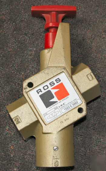 Ross l-o-x lockout exhuast valve 300PSI air 1523C5002