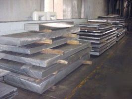 Aluminum fortal plate 2.150 x 2 x 8 3/8 block bar 