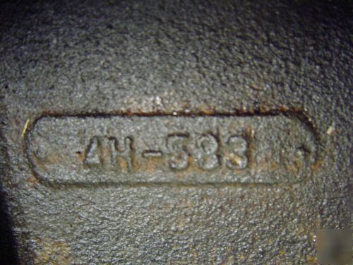 Bridgeport series ii leadscrew knee bracket pn# 4H-583 