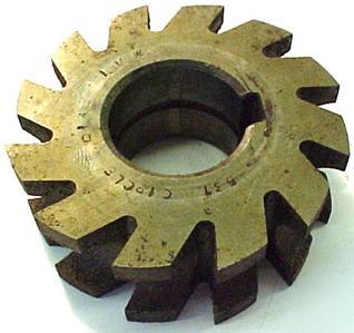 Concave milling cutter 2-1/2