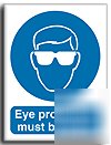 Eye protection worn sign - s.rigid-300X400(ma-039-rm)