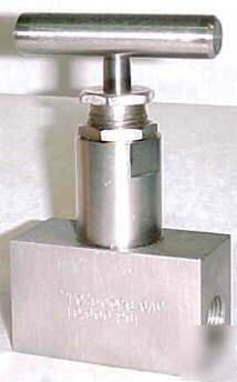 Texas carbide 10000 psi stainless valve tc-5002S-6AC