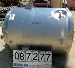 Used: t&c stainless pressure tank, 1000 liter (264 gall