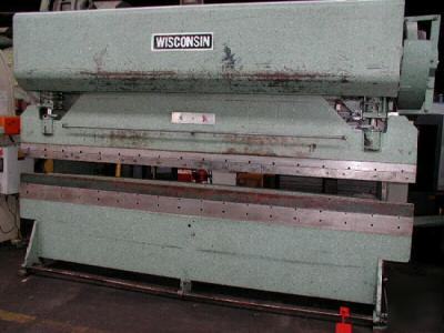 Wisconsin force master 12' x 75 ton press brake