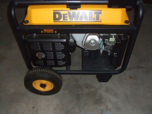 New dewalt DG7000 generator, (8 hours)