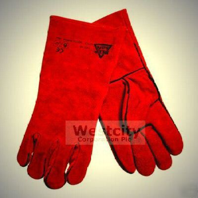 New welders gauntlet red SIZE11 282389 